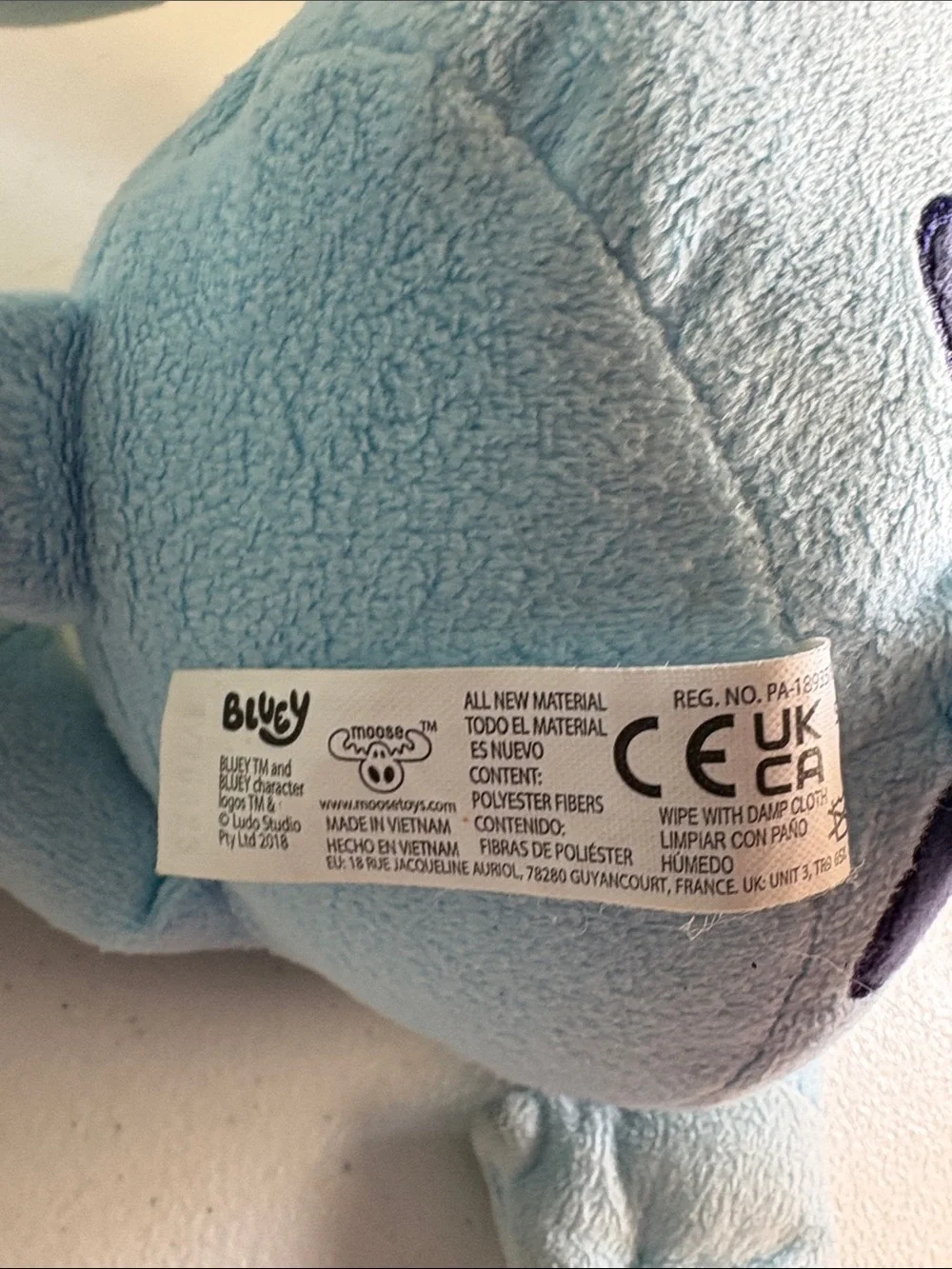 2018 Talking Bluey Plush Toy 12” Stuffed Animal
